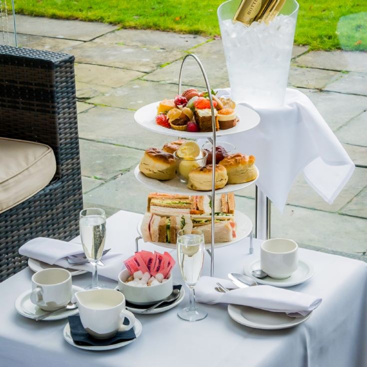 Sparkling Afternoon Tea for Two at Manor of Groves Hotel product image