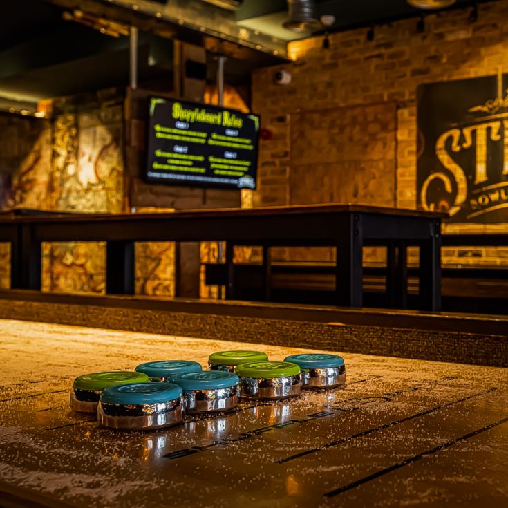 Bowling, Shuffleboard and Darts for Four at Strike product image