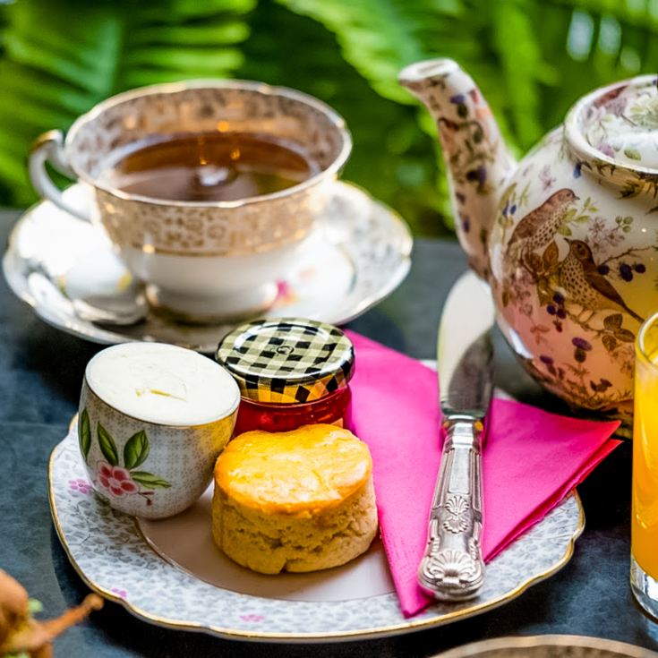 Traditional Afternoon Tea with a Gin Cocktail at Brigit Bakery product image