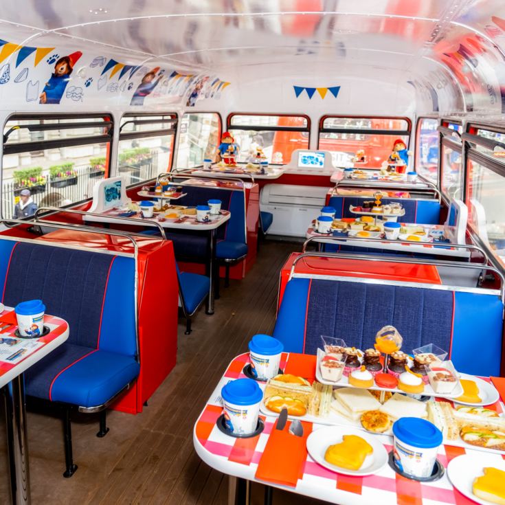 Weekend Paddington Afternoon Tea Bus Tour for One Adult & One Child product image