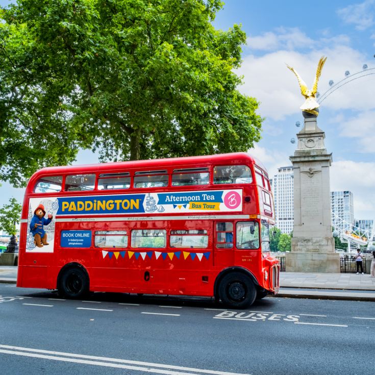 Weekend Paddington Afternoon Tea Bus Tour for One Adult & One Child product image