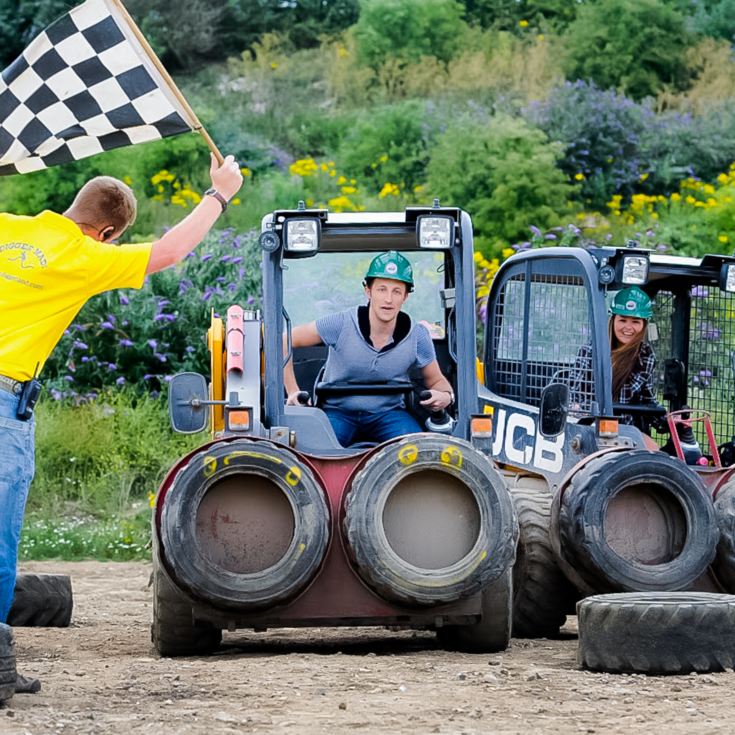 Dumper Racing Experience for Two at Diggerland product image