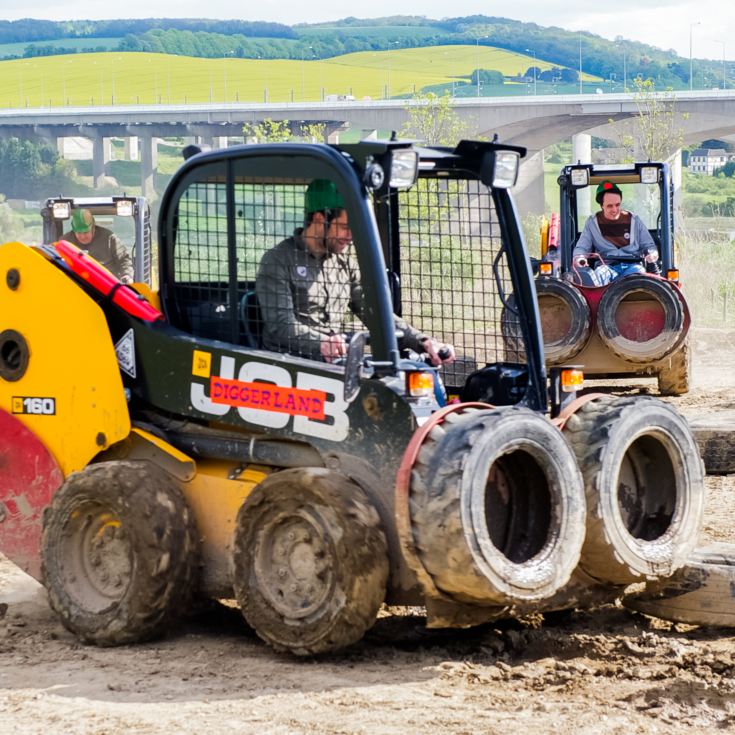 Dumper Racing Experience for Two at Diggerland product image