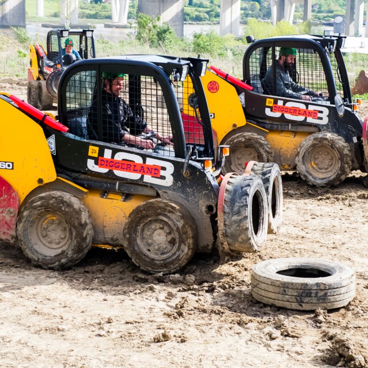 Dumper Racing Experience for Two at Diggerland product image