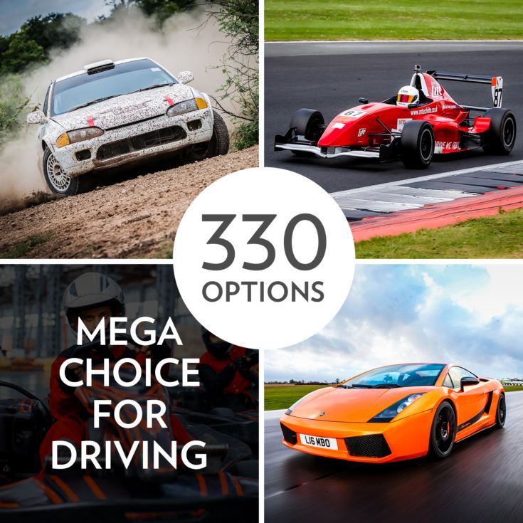 Mega Choice for Driving - Experience Day Voucher product image