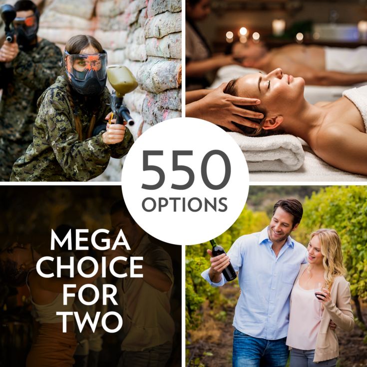 Mega Choice for Two - Experience Day Voucher product image