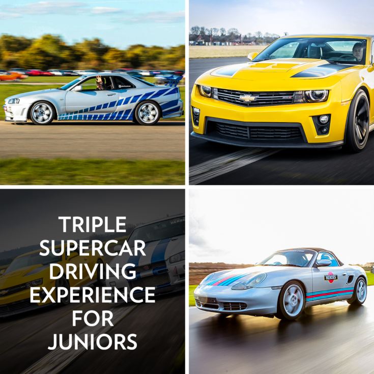 Triple Supercar Drive for Juniors product image