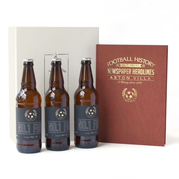 Football Newspaper Book & Mary Jane Pale Ale Gift Set product image