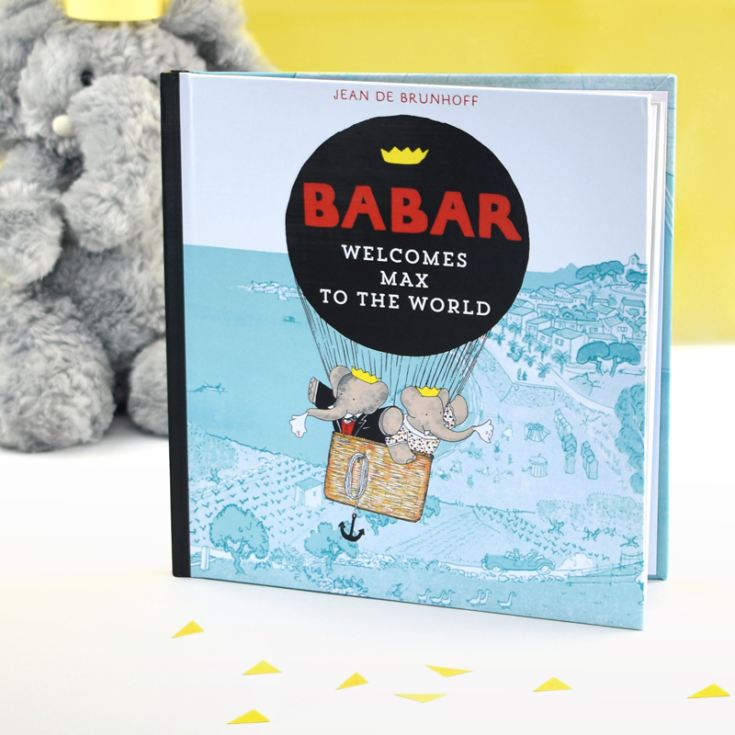 Babar Welcomes you to the World - Personalised Book product image