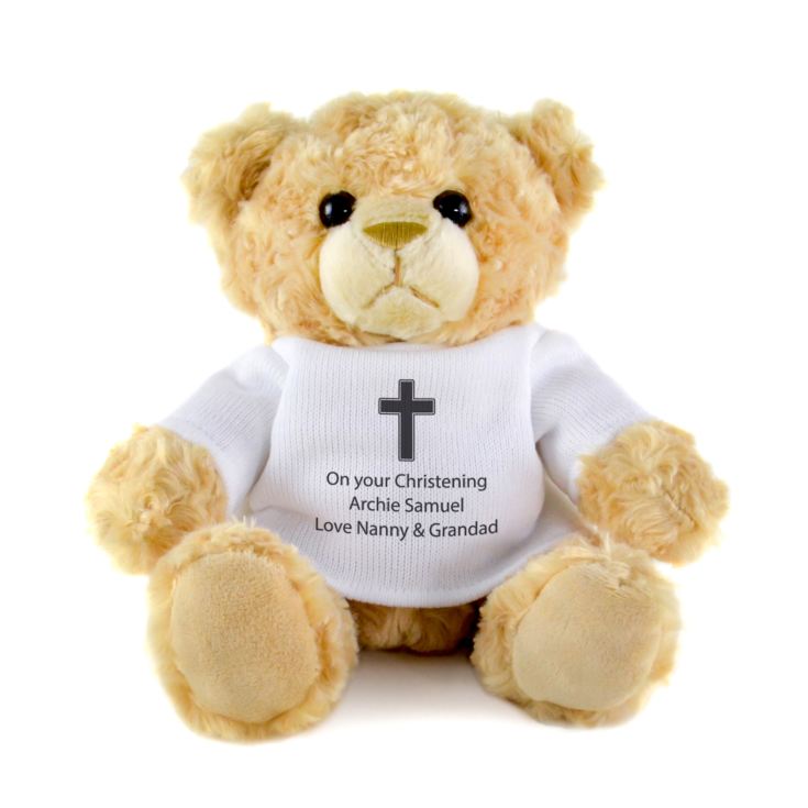 Personalised Baptism Teddy Bear product image