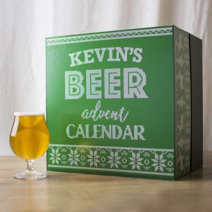Personalised Beer Advent Calendar The Gift Experience