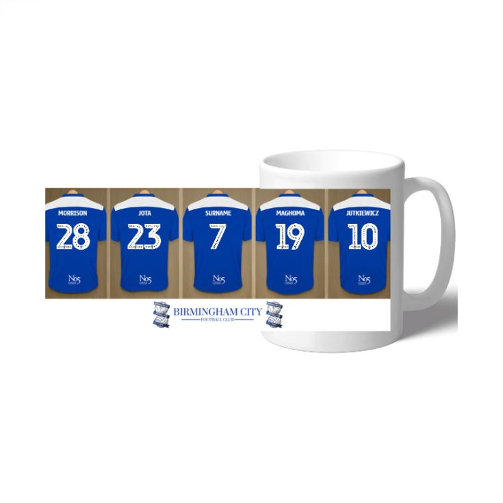 Personalised Birmingham City Dressing Room Mug  The Gift Experience