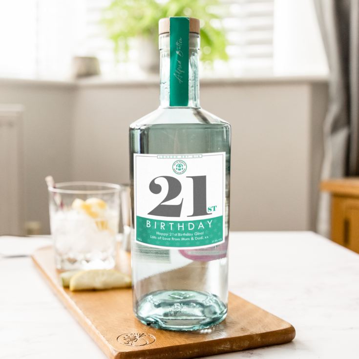 Personalised Birthday Gin product image