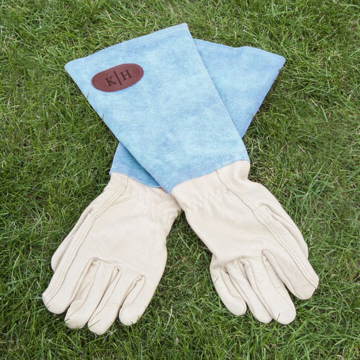 personalised gardening gloves