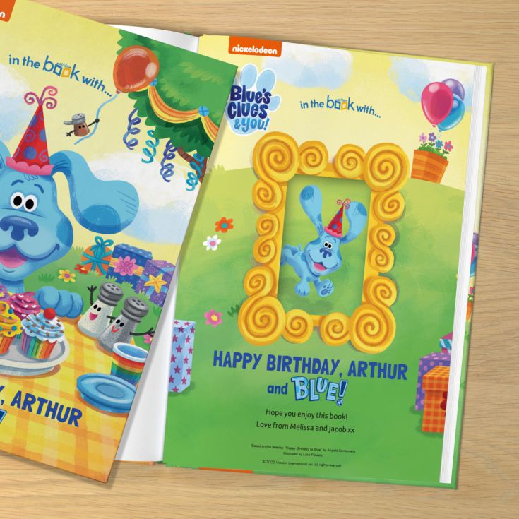 Nickelodeon Blues Clues Personalised Birthday Book product image