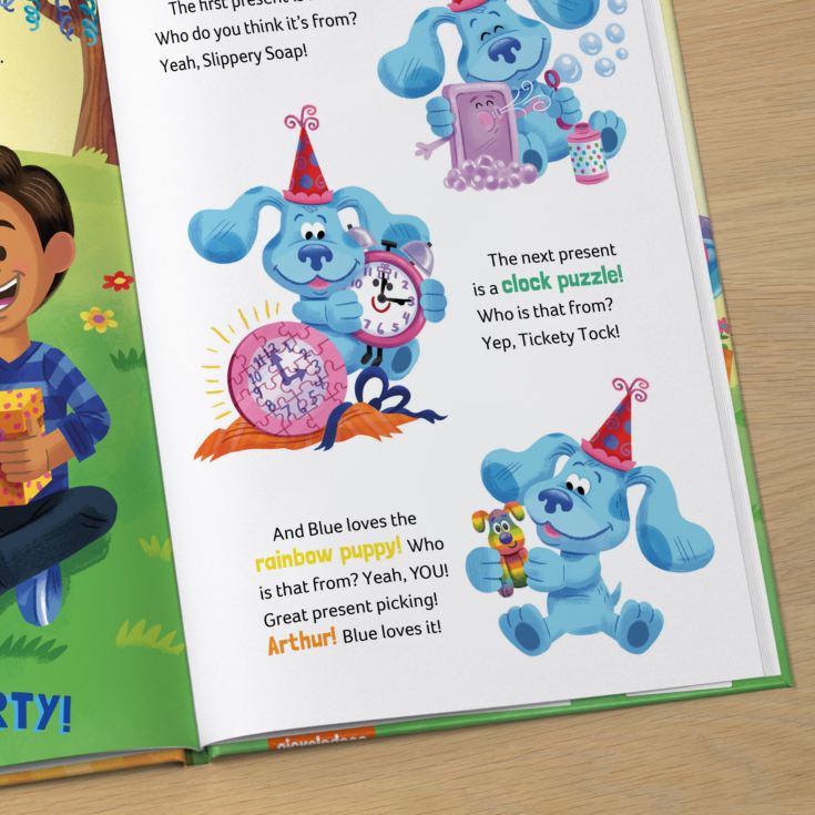 Nickelodeon Blues Clues Personalised Birthday Book product image