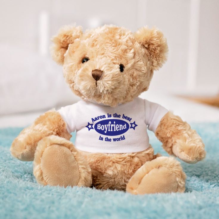 personalized teddy bears for boyfriend