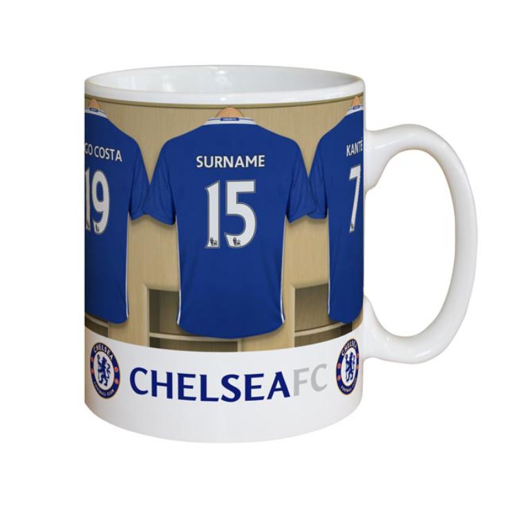 Personalised Football Dressing Room Mug | The Gift Experience