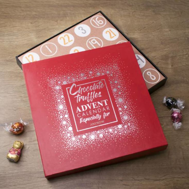Personalised Truffles Advent Calendar The Gift Experience