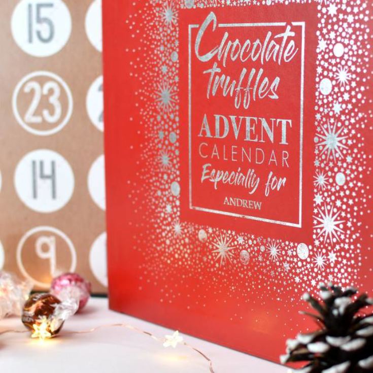 Personalised Truffles Advent Calendar The Gift Experience