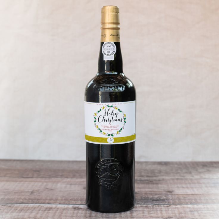 Personalised Christmas Port product image