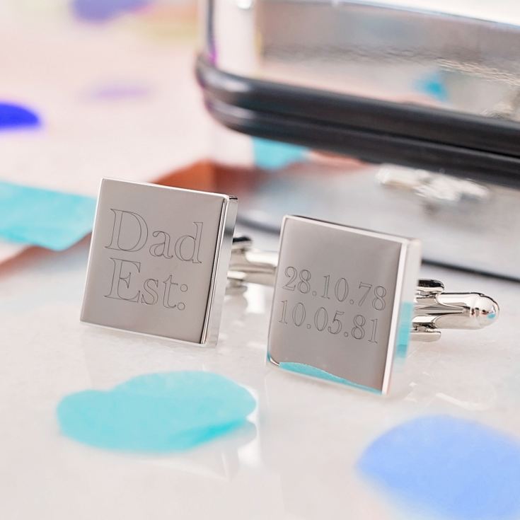 personalised cufflinks for daddy