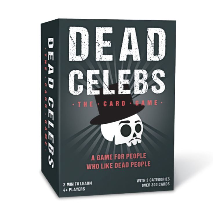 Dead Celeb Card Game | The Gift Experience