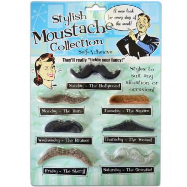 Fake Moustache Set | The Gift Experience