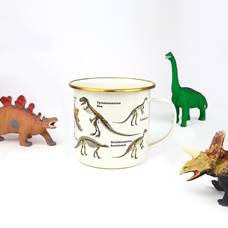 Dinosaur Enamel Mug | The Gift Experience