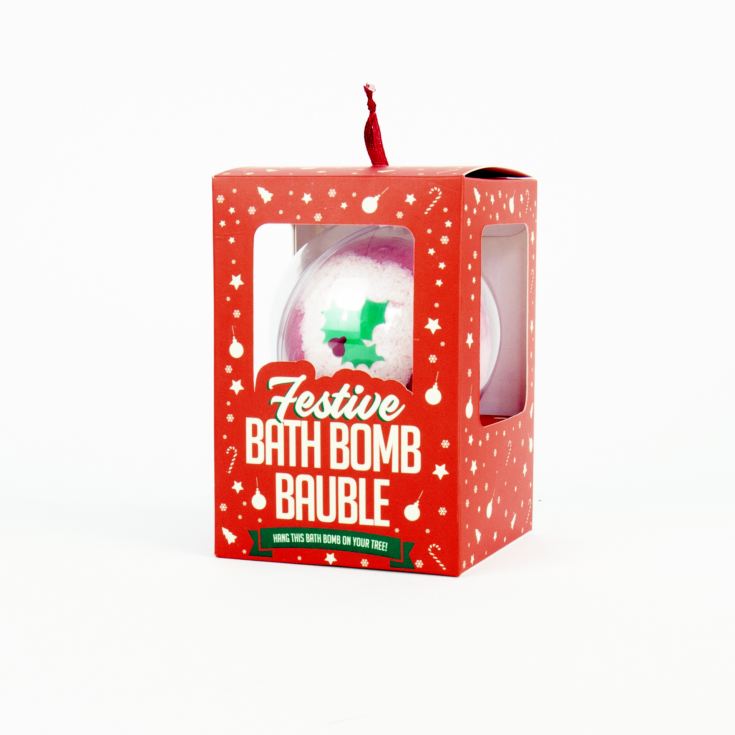 Festive Bath Bomb Bauble product image