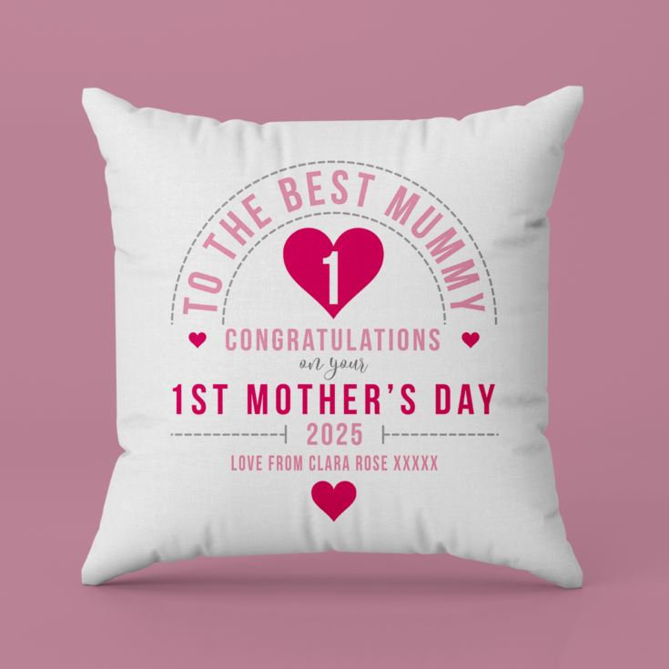 Personalised First Mother's Day Cushion product image