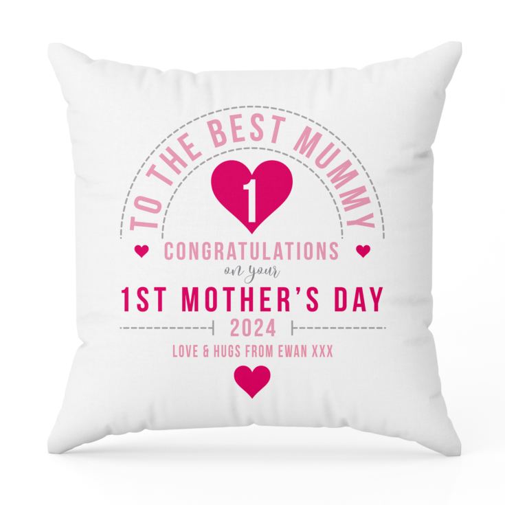 Personalised First Mother's Day Cushion product image