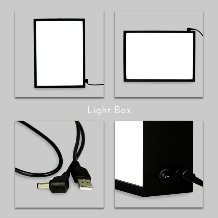 Eye Test Personalised Light Box product image