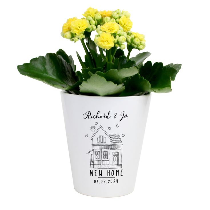 Personalised New Home Plant Pot product image