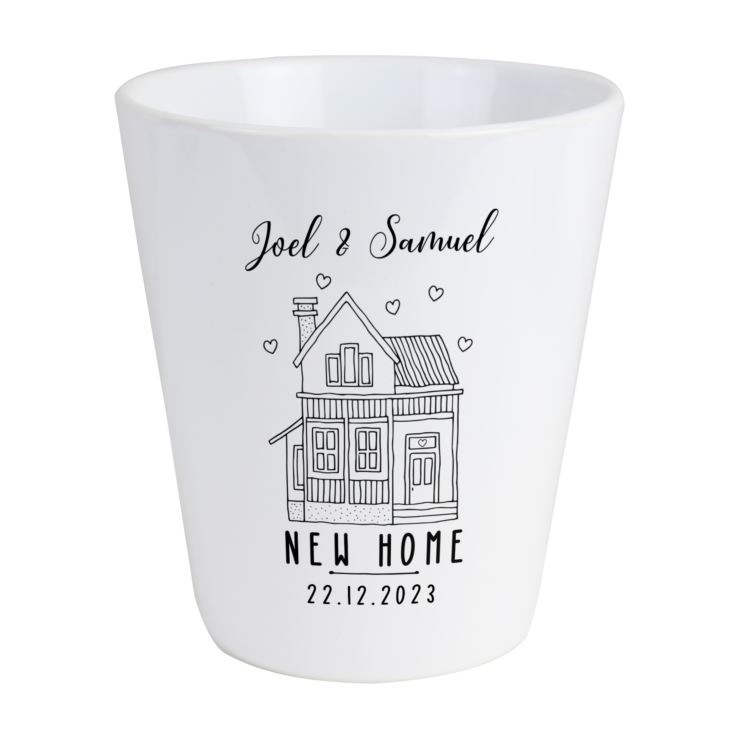 Personalised New Home Plant Pot product image