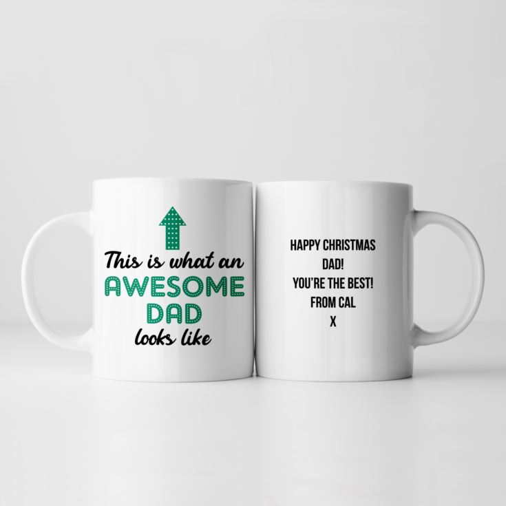 Personalised Awesome Dad Mug product image