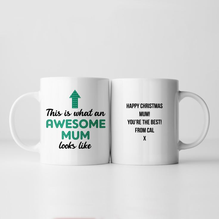 Personalised Awesome Mum Mug product image