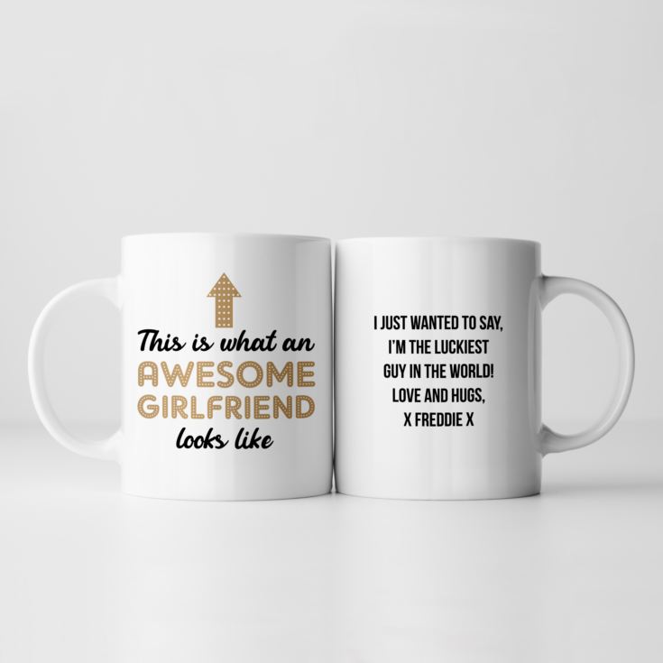 Personalised Awesome Girlfriend Mug product image