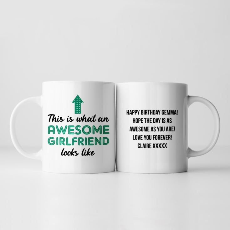 Personalised Awesome Girlfriend Mug product image