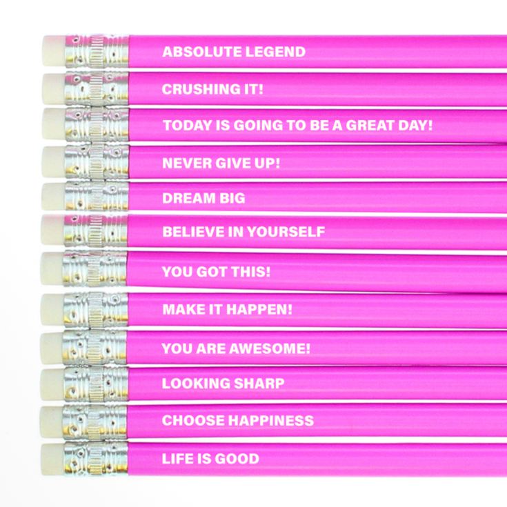 Motivating Boxed Pencil Sets product image