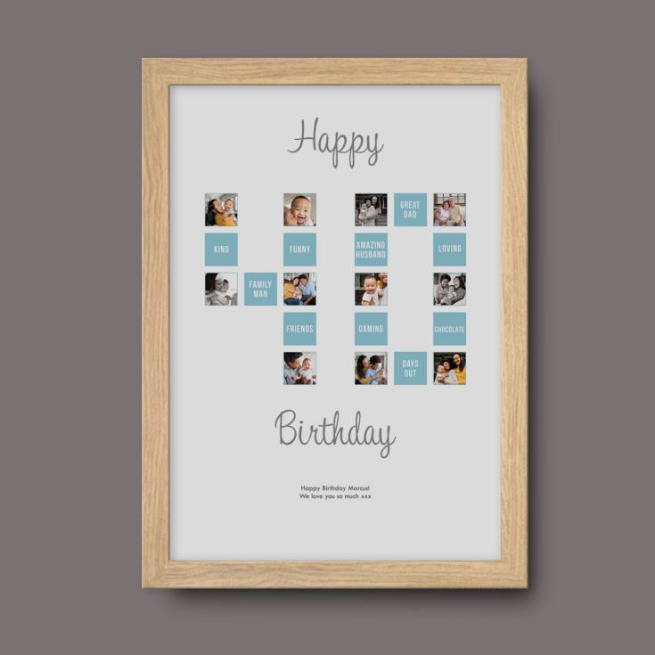 Personalised 40th Special Birthday Prints product image