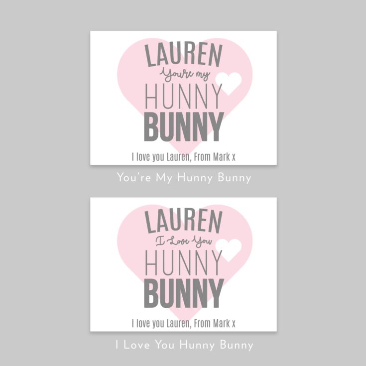 Personalised Hunny Bunny Rabbit product image