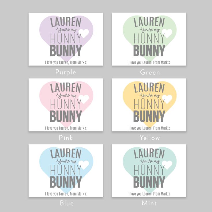 Personalised Hunny Bunny Rabbit product image