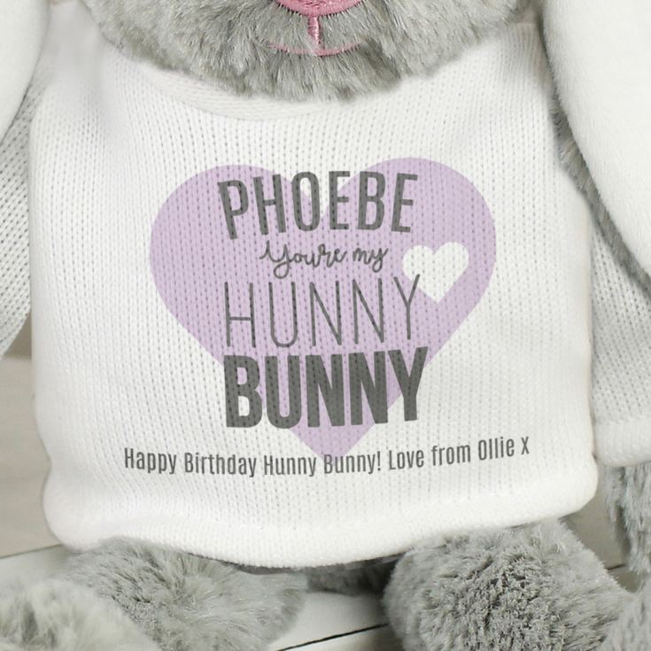 Personalised Hunny Bunny Rabbit product image