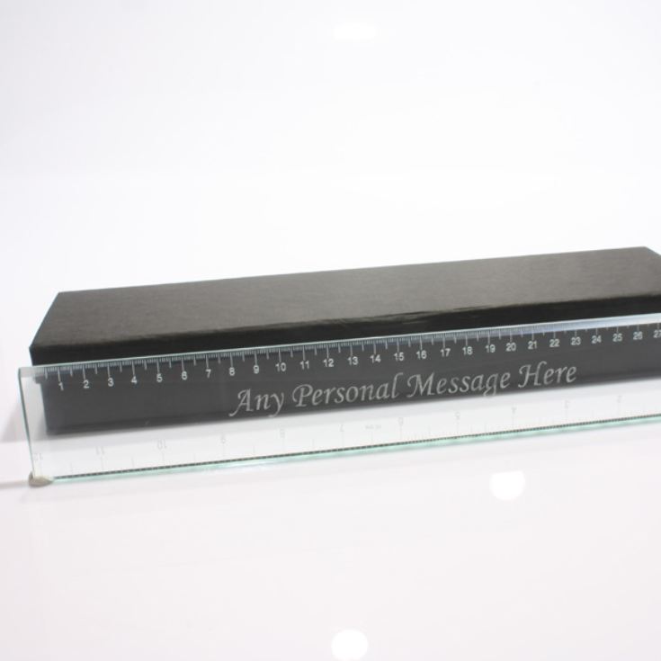 Personalised Glass Ruler product image