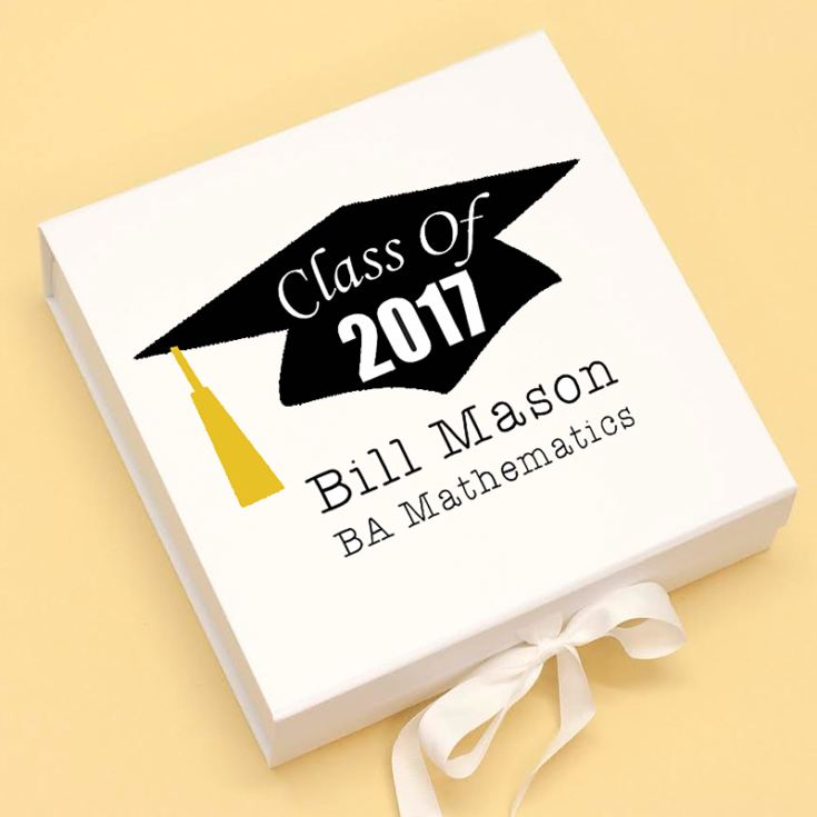 Personalised Graduation Keepsake Box | The Gift Experience