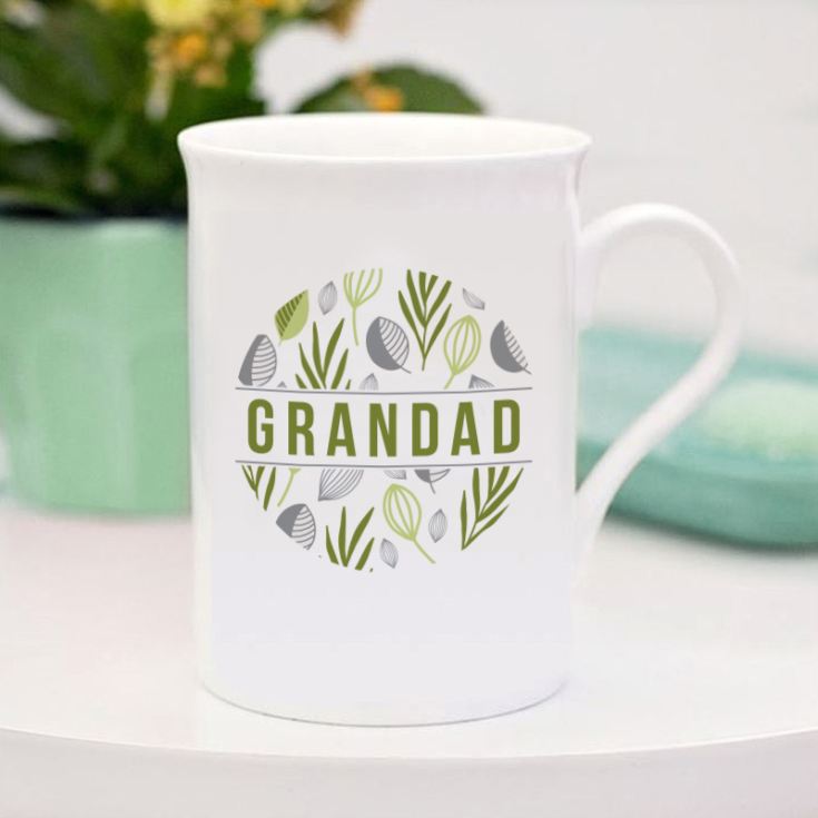 Personalised Grandad Bone China Mug product image