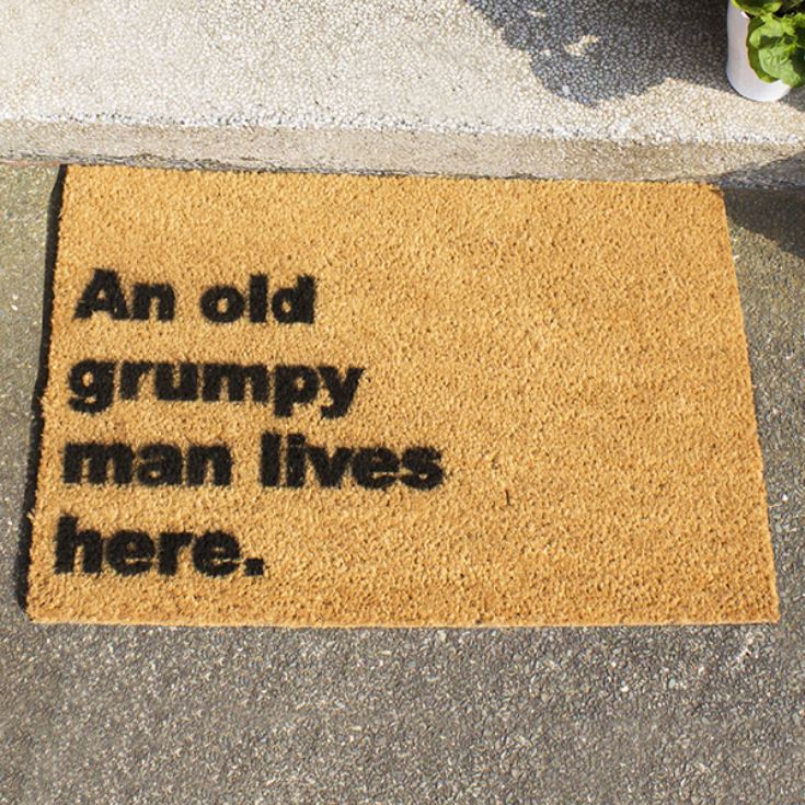 Grumpy Man Doormat