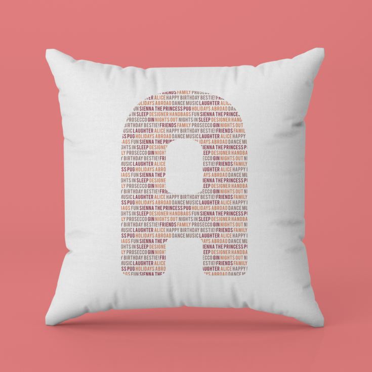 Personalised Letter Cushion product image