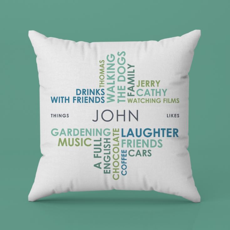 Personalised Likes Cushion product image